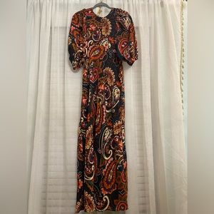Paisley Anthropologie maxi